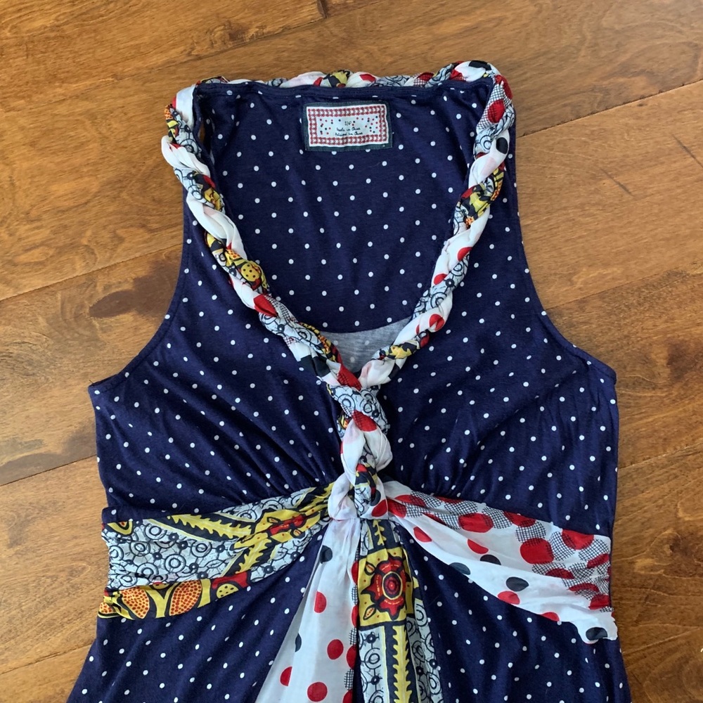 Anthropologie Polka Dot Tank Top Size Small - Picture 2 of 4